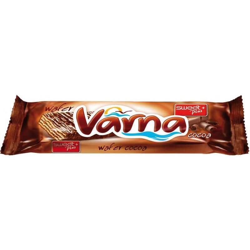 Sweet+ Waffle Varna with cocoa 24х33g 