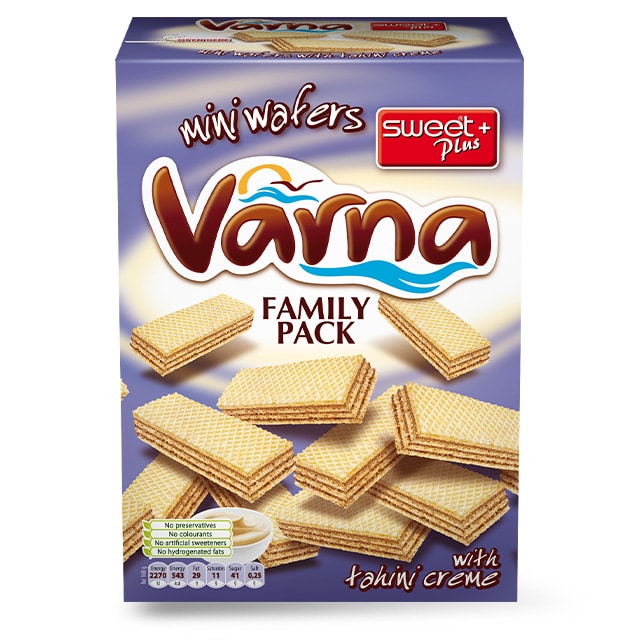 Sweet+ Mini Waffles Varna Tahan 10х260g 