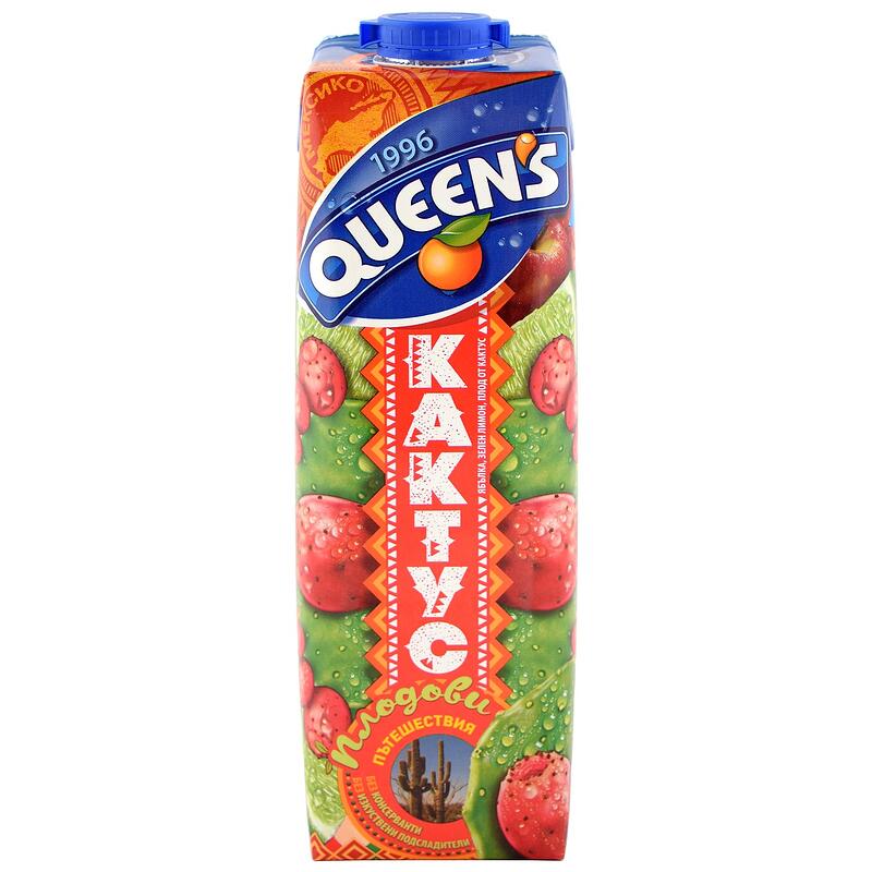 Queen's Juice Cactus Lemon Apple 6х1l 