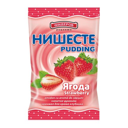 Shiderov Pudding Powder Strawberry 10х60g 