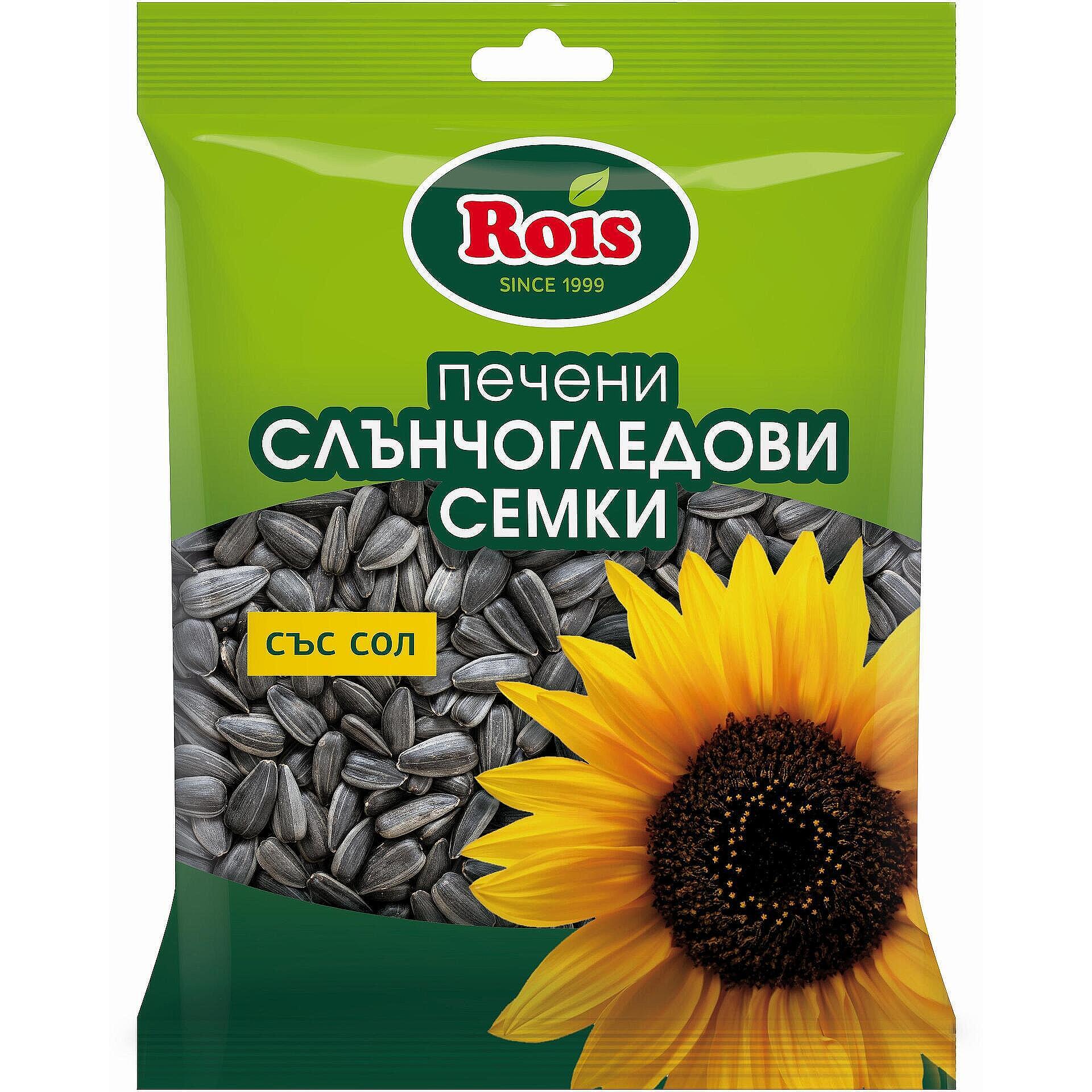 Rois Roasted Sunflower Seeds 15х120g 