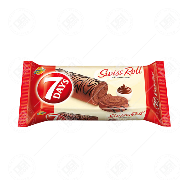 7Days Swiss roll Cocoa 10x200g