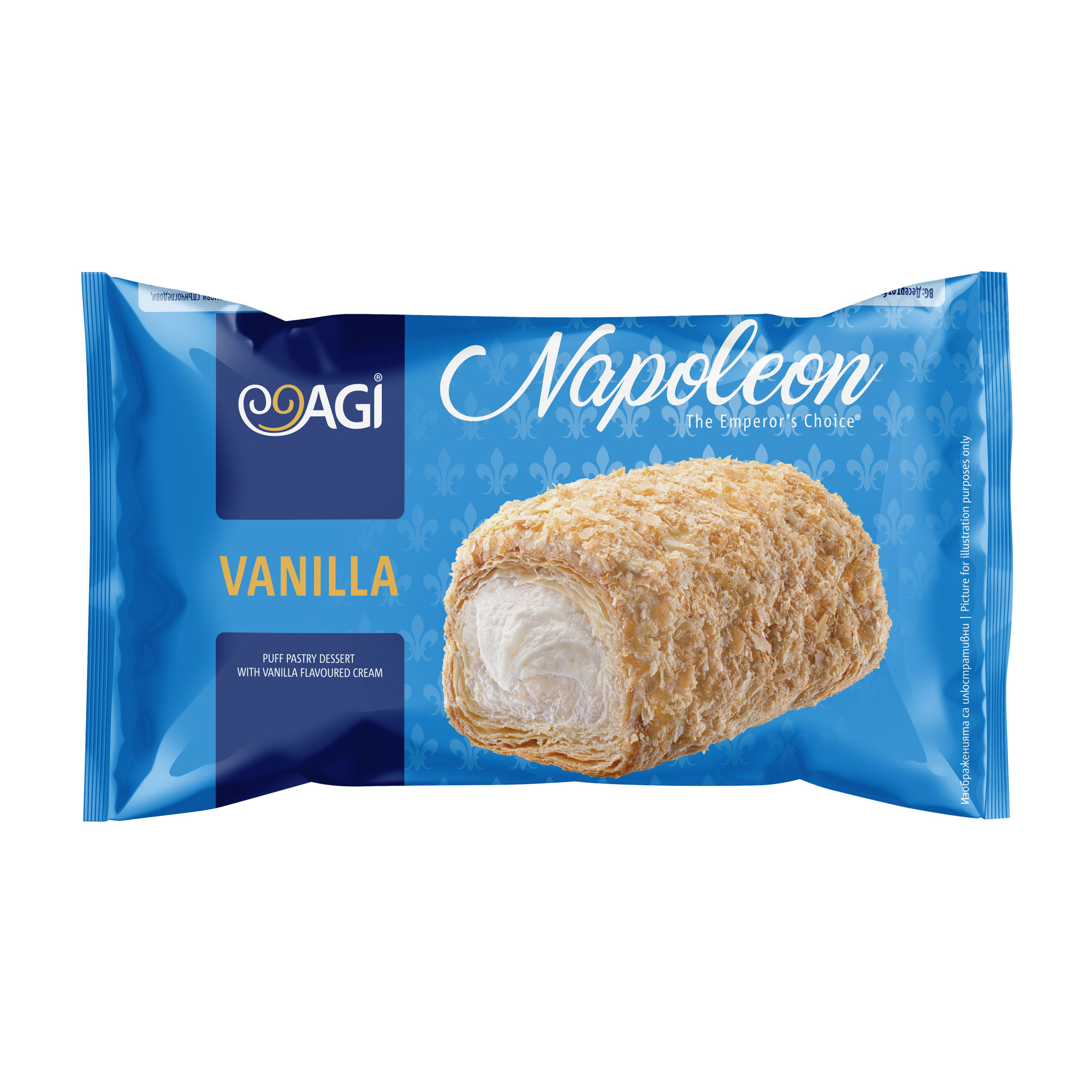 Agi Napoleon Pastry with Vanilla Cream 10x90g