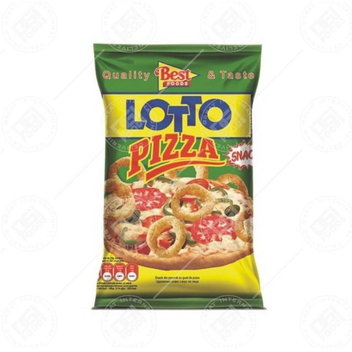 Lotto Pizza Snack 20x75g