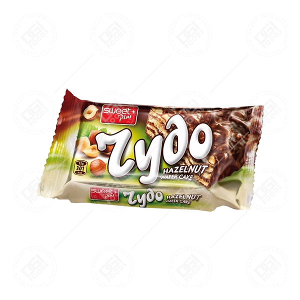 Sweet+ Wafer Cake Rydo with Hazelnuts 24x52g