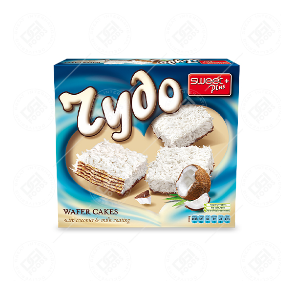 Sweet+ Wafer Cake Rydo with Coconut Coating 12x155g