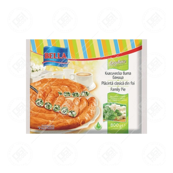 Bella Filo Pastry Pie with Cheese and Spinach 12x800g