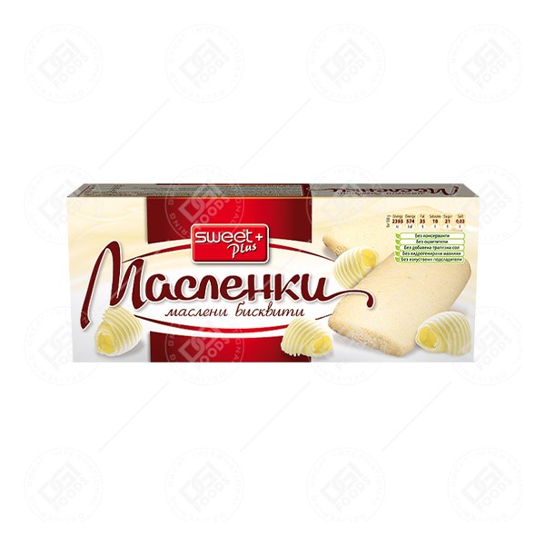 Sweet+ Biscuits Maslenki 24x140g