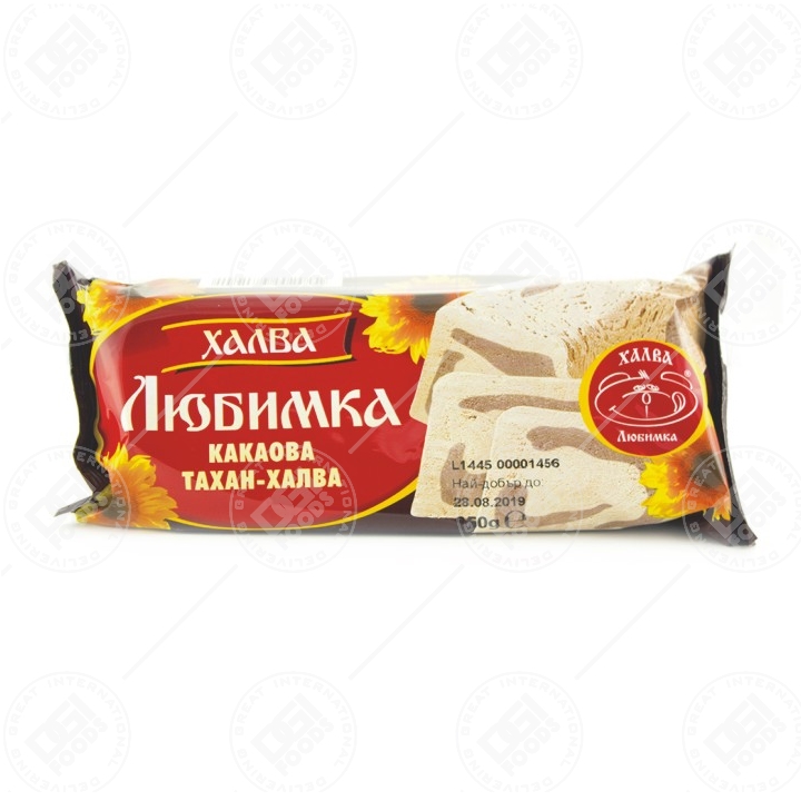 Halva Lubimka with Cocoa 24x250g