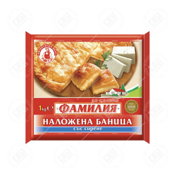 Familia Traditional Filo Pastry pie with cheese 10x900g