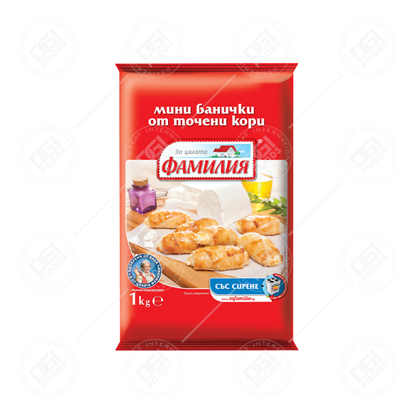 Familia Mini Filo Pastry with Cheese 10x1kg