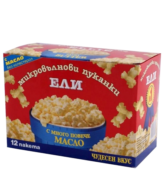 Ellie Popcorn for Microwave 12x96g